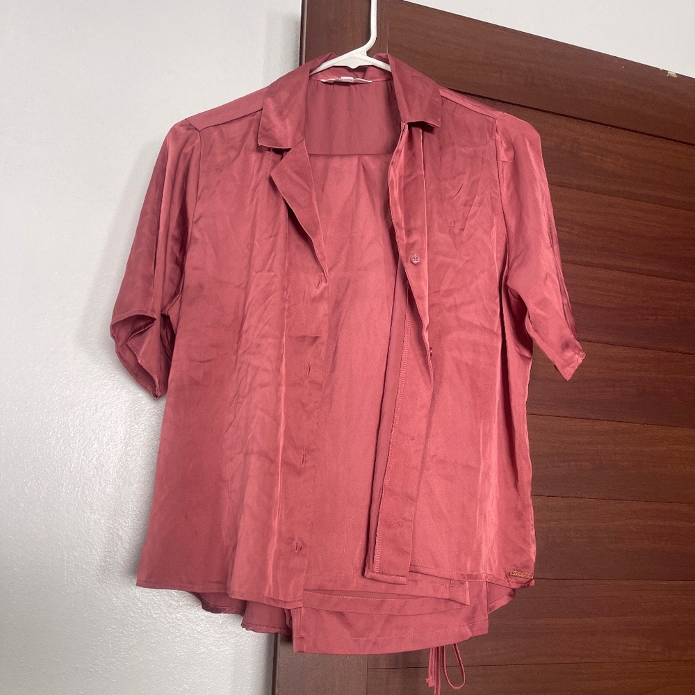 NWOT Danskin satin pajamas